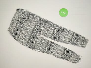 joggery damskie plus size: Material trousers for women, size S — 4