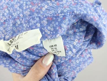 koszula niebieska hm: H&M, Bluzka damska, rozmiar L — 5