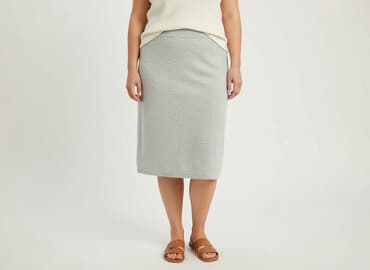 spódnice maxi szara dresowe: Beloved, Spódnica damska, rozmiar 2XL — 6