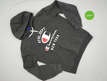 dresy plus size: Champion, Bluza z kapturem dla mężczyzn, rozmiar L — 2