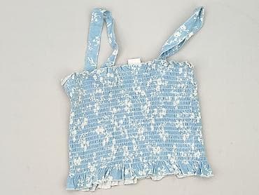 bialy satynowy top: WE Fashion, Top damski, rozmiar S — 1