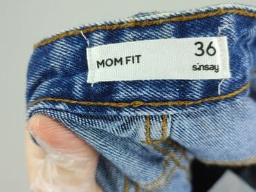 dżinsy z wysokim stanem allegro: Sinsay, Jeansy damskie, S — 4