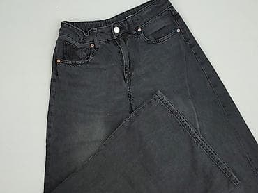 koszule plus size: Spodnie jeansowe, H&M, 13 lat, 158, stan - Bardzo dobry — 1