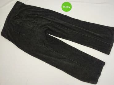 дешеве жіноче взуття: Black, Material trousers for women, size M (EU 38) — 3