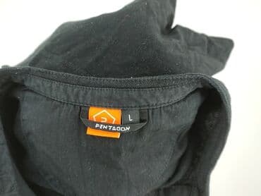 czarna koszulka calvin klein: Koszulka dla mężczyzn, L — 5