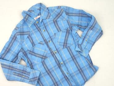 podkoszulka vans: Shirt 8 years, condition - Perfect, pattern - Cell, color - Blue — 1