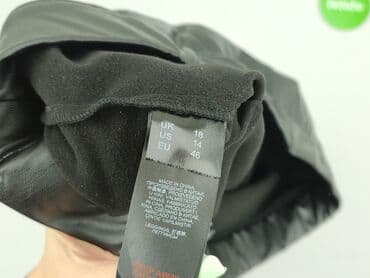 woskowane legginsy z wysokim stanem: JD Williams, Legginsy Ze skóry ekologicznej damskie, rozmiar 3XL — 5