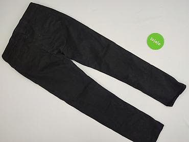 slim ankle jeans: Spodnie materiałowe damskie, rozmiar M — 3