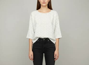 koszula damska z kokardą: Жіноча блуза, розмір L — 1