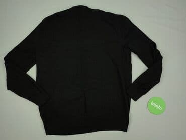 czarny sweter: Sweter dla mężczyzn, rozmiar XL — 3