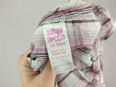 dopasowane koszulki: Shirt 12 years, condition - Very good, pattern - Cell, color - Multicolored — 5