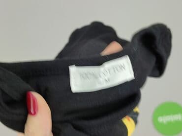 czarne koszulki damskie z nadrukiem: Футболка жіноча, розмір S — 5