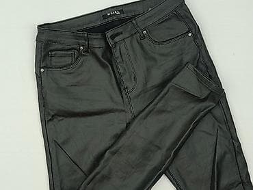 czarne jeansy bootcut: M.Sara, Jeansy damskie, rozmiar M — 1