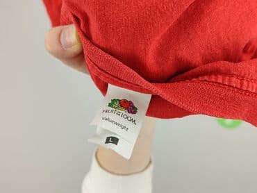 bluzy z smiesznymi napisami: Fruit Of The Loom, Футболка для чоловіків, розмір L — 4