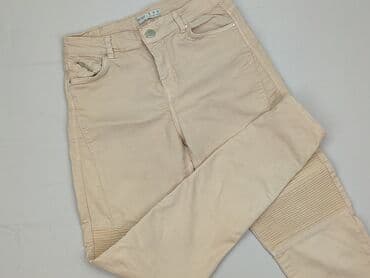 spodnie woskowane bershka: Bershka, Spodnie materiałowe damskie, rozmiar S — 1
