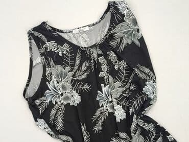 sukienki plus size na wesele maxi: Black, Sukienka damska, L — 1