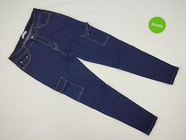 bershka cargo: SZACHOWNICA, Jeansy damskie, rozmiar XL — 2