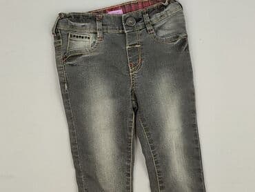 rajstopy z napisem calzedonia: Spodnie jeansowe, F&F, 3-4 lat, 104, stan - Idealny — 1