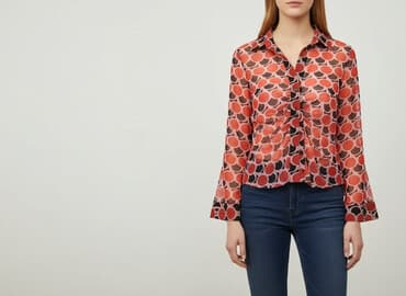 zara bluzki wizytowe: Zara, Bluzka damska, rozmiar M — 6