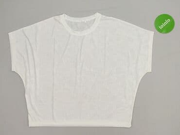 biała koszulka damska z długim rękawem: T-shirt damski, rozmiar 6XL — 3