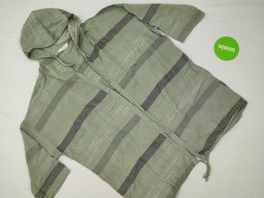 bluza lniana z kapturem: Woman Collection, Ponczo damskie, rozmiar One size — 2