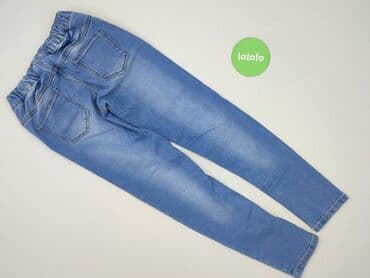 legginsy z cwiekami: Spodnie jeansowe, Cool Club, 12 lat, 152, stan - Bardzo dobry — 3