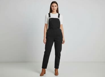 kombinezony damskie: Terranova, Ogrodniczki damskie, rozmiar M — 7