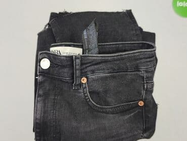 woskowane legginsy z wysokim stanem zara: Zara, Jeansy damskie, XL — 6