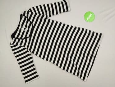 bluzki basic w paski: Basic, Women`s T-shirt, size L — 3