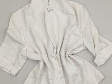 biały t shirt pod marynarkę: Marynarka damska, rozmiar L — 1