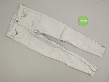 daysie spodnie woskowane: Spodnie materiałowe damskie, rozmiar S — 3