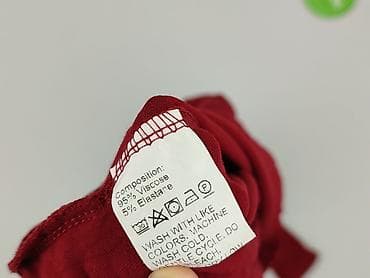 stradivarius dark cherry: Shein, Жіноча блуза, розмір L — 4