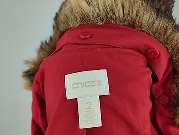 mango kożuch: Chico's, Płaszcz damski, rozmiar M — 4