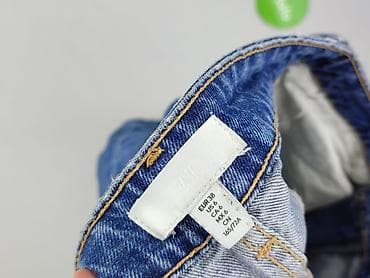 jeans wide leg: H&M, Jeansy damskie, rozmiar M — 4