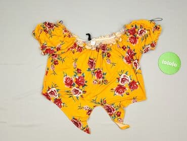 koszula z bufiastymi rękawami sinsay: H&M, Bluzka damska, rozmiar M — 2