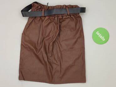 spódnice z eko skóry plus size: Styled In Italy, Spódnica damska, rozmiar S — 3