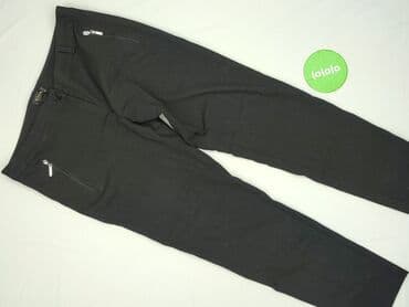 dżinsy damskie ocieplane: Spodnie materiałowe damskie, rozmiar XL — 2