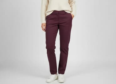 rajstopy vinted: Helena Vera, Material trousers for women, size S — 6