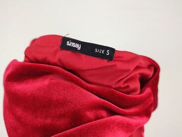 bonprix sukienki czerwone: Sinsay, Sukienka damska, rozmiar S — 4