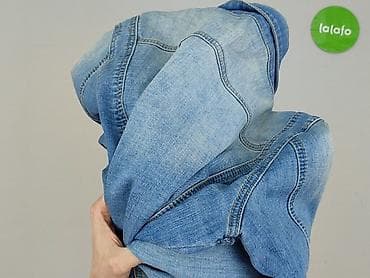 pull and bear jeans mom fit: Kurtka jeansowa damska, rozmiar S — 4