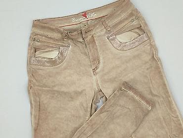 jeans wide leg: Jeansy damskie, rozmiar S — 4