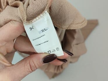 spodnie dla szerokich bioder: Spodnie materiałowe damskie, rozmiar XL — 4