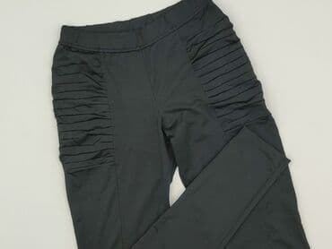 legginsy woskowane wysoki stan: Leggings, Legginsy Sportowe damskie, L — 1