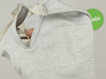 biustonosz 80 c: Top sportowy / biustonosz bez fiszbin - Kolor: jasnoszary melanż - — 4