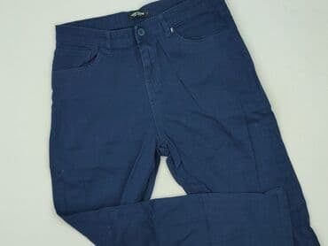 jeans mom pull and bear: Spodnie materiałowe damskie, rozmiar L — 1