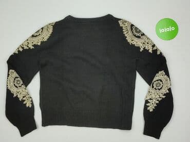 sweter damski czarny: Sweter damski, rozmiar XS — 4