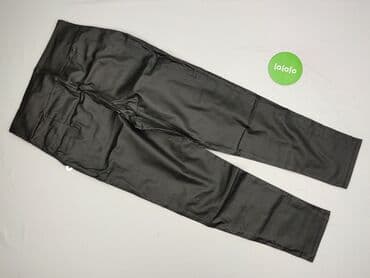 c a spodnie damskie z wysokim stanem: Spodnie materiałowe damskie, rozmiar S — 4