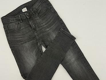 skarpety ecco: Spodnie jeansowe, Zara, 11 lat, 152, stan - Idealny — 1