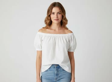 kurtki zimowe damskie c a: Esmara, Bluzka damska, rozmiar S — 7