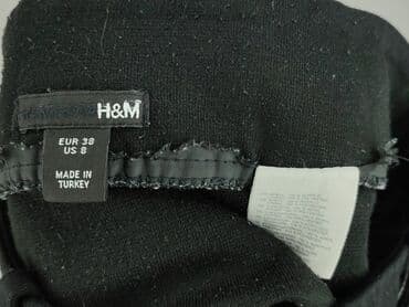 mini spódniczka czarne: H&M, Spódnica damska, rozmiar M — 4